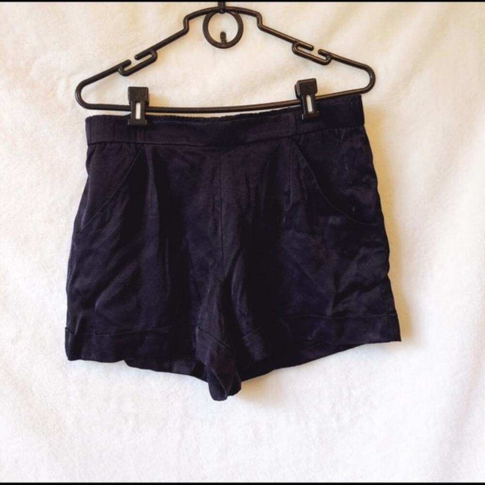 LOFT Comfy Satin Shorts - Picture 2 of 13